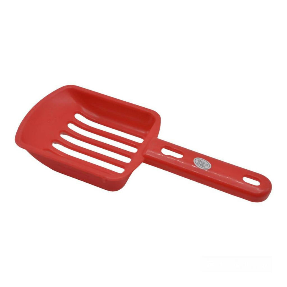 Plastic scoop for cat and pet litter 