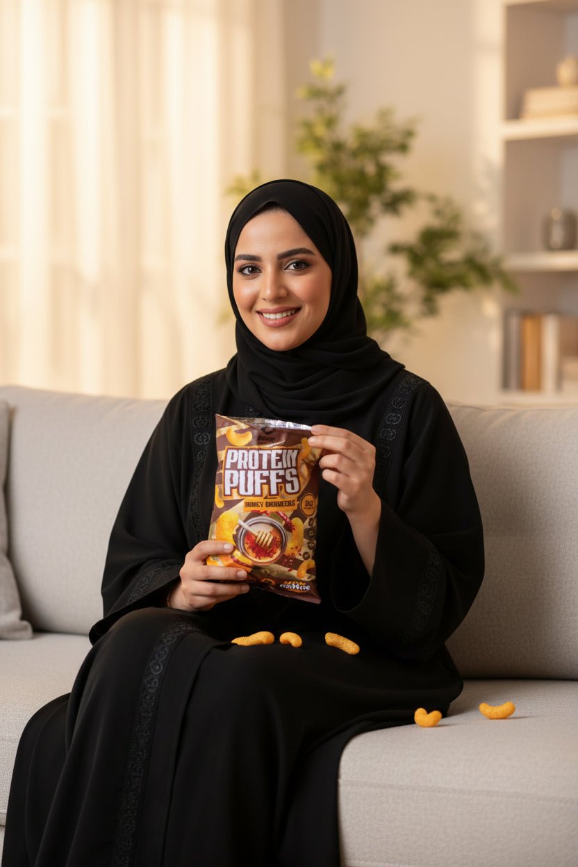 بروتين بافس بنكهة العسل والباربكيو 40 غرام