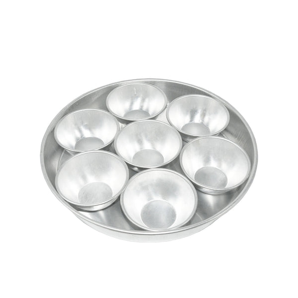 صينية تقديم متعددة الإستعمالات مقسمة إلى سبعة أقسام