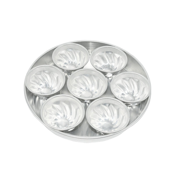 صينية تقديم متعددة الإستعمالات مقسمة إلى سبعة أقسام