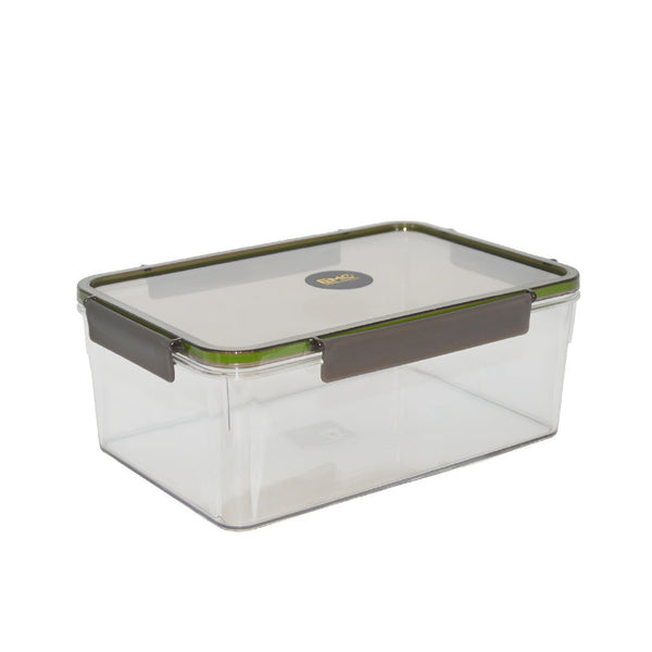 حافظة لتخزين الطعام من البلاستيك بغطاء محكم 3500مل