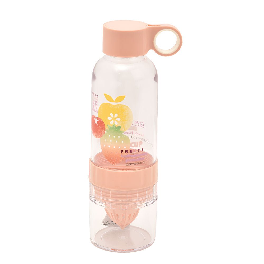 Water bottle with citrus juicer 650ml