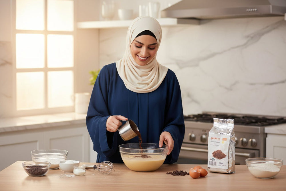 كاكاو بودرة غامق خام جيركنز 500 جم من Gerkens