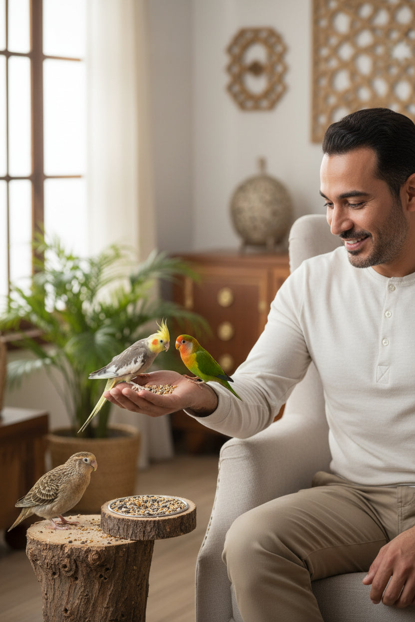 ديلي ناتشر خلطة بذور طيور الزينة 1 كيلو