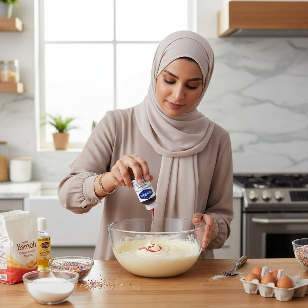 لون جل غذائي سوبر أحمر 21 غرام من AmeriColor