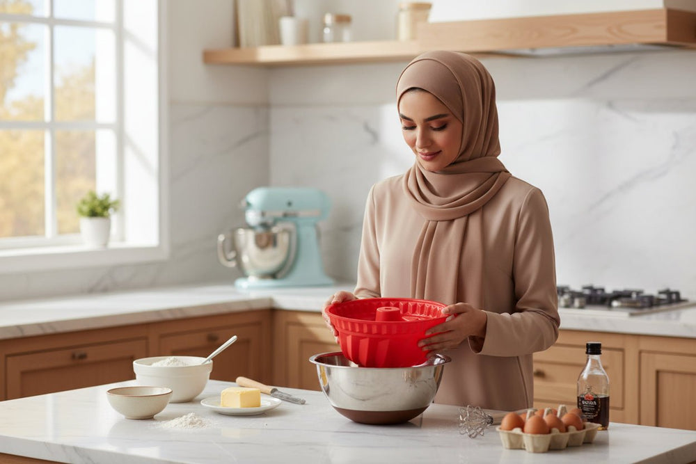 قالب كيك سيليكون 22 سم