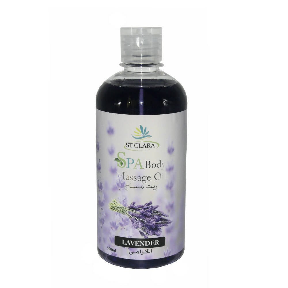 Santa Clara Lavender Scented Body Massage Oil 500ml