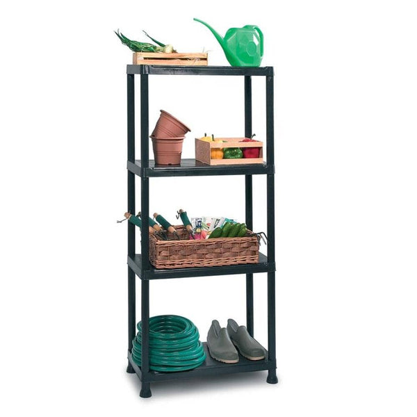 رفوف بلاستيك 4رفوف صناعة ايطالية - أنية المنزل