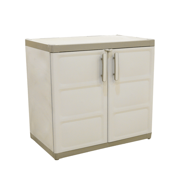 خزانة بلاستيك مع رفوف قابلة للتعديل-أنية المنزل