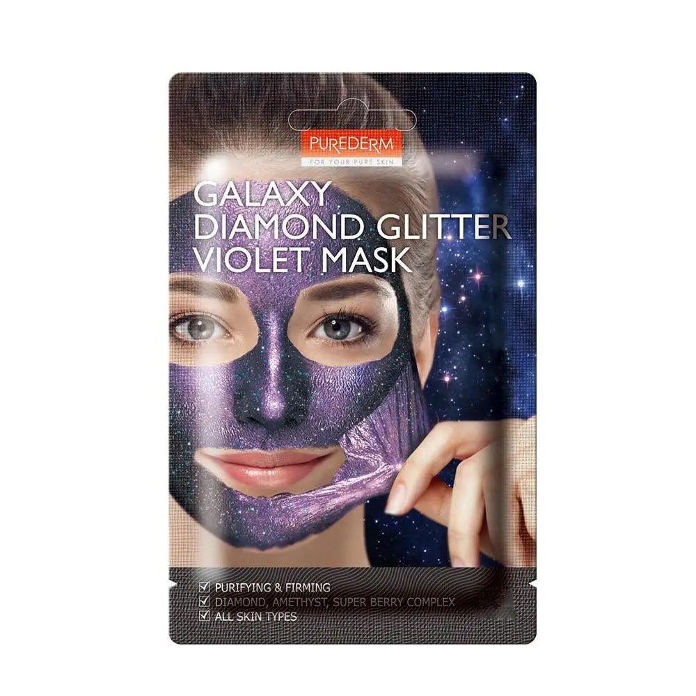 Purederm Galaxy Diamond Peel-Off Mask Violet 30g