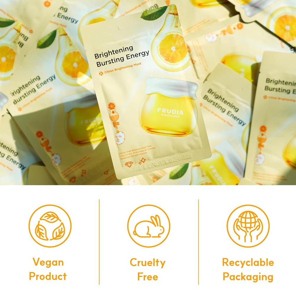 Frodia Citrus Brightening Mask 20ml x 10 pieces