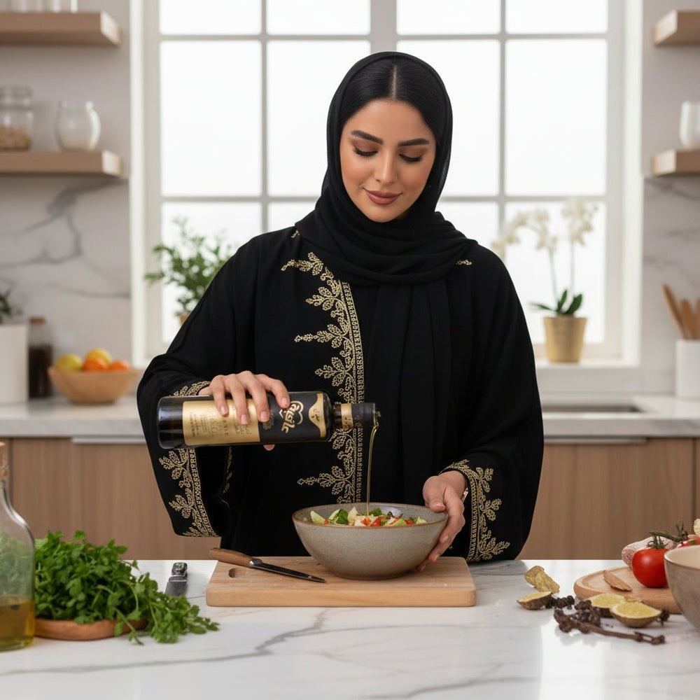 زيت الزيتون العضوي الفاخر من عافية 500 مل
