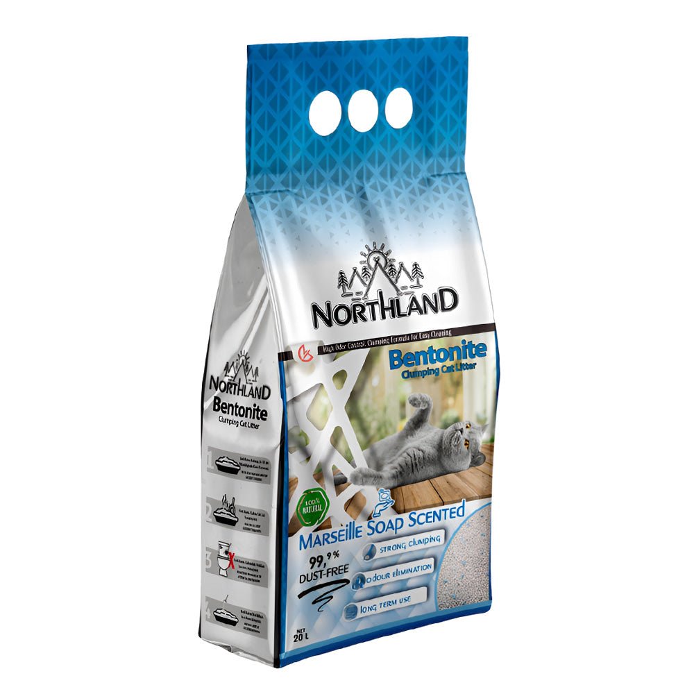 Northland Cat Litter Bentonite Clumping Marseille Soap 20L
