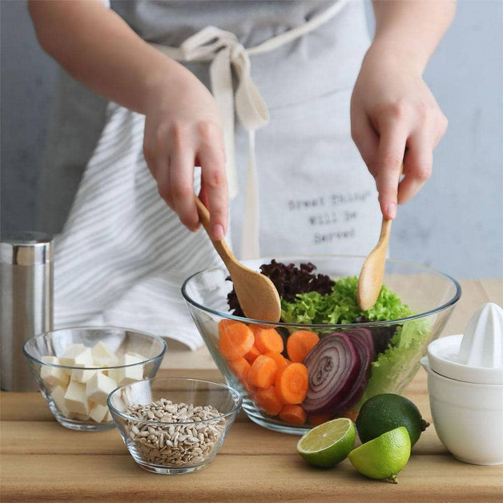 وعاء زجاج شفاف بسعة 2 لتر - أنية المنزل