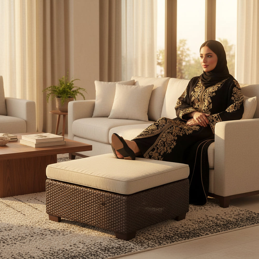 طاولة حدائق متعددة الاستخدام بني 71.5 × 71.5 × 30 سم