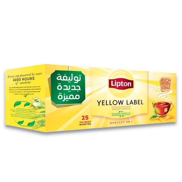 Lipton Yellow Label Black Tea 25 Bags
