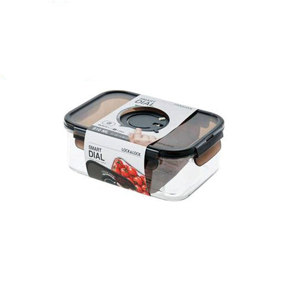 حافظة طعام بلاستيك مع قرص التاريخ الدوار-أنية المنزل