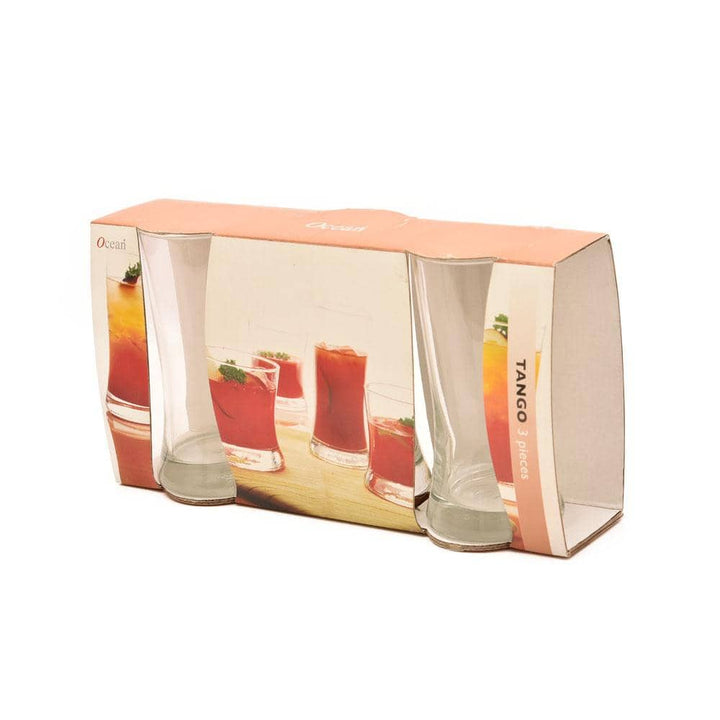 كؤوس زجاج 3 قطع - أنية المنزل