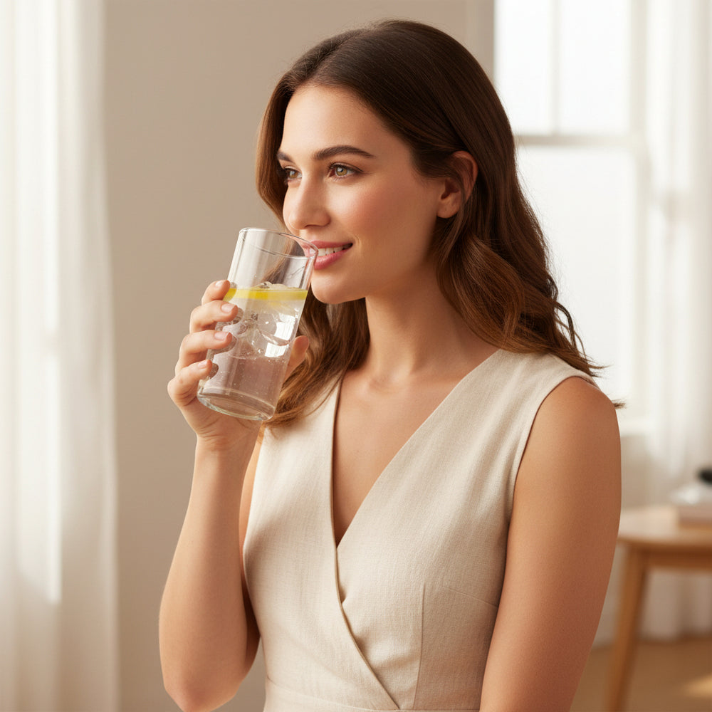 3-piece clear glass cup set 