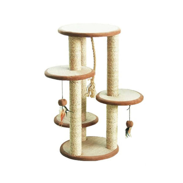 برج تسلق وخدش للقطط من باويز - متعدد المستويات