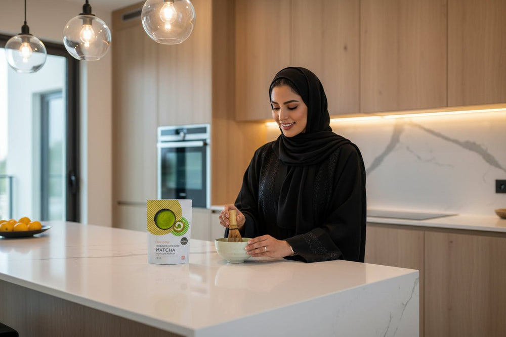 بودرة شاي الماتشا العضوي درجة ممتازة من كليرسبرنق 40 جم