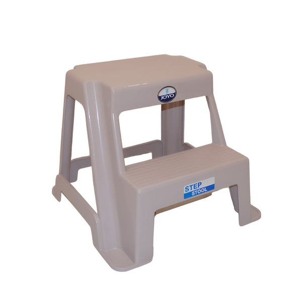 سلم بلاستيك بخطوتين متعدد الاستخدام