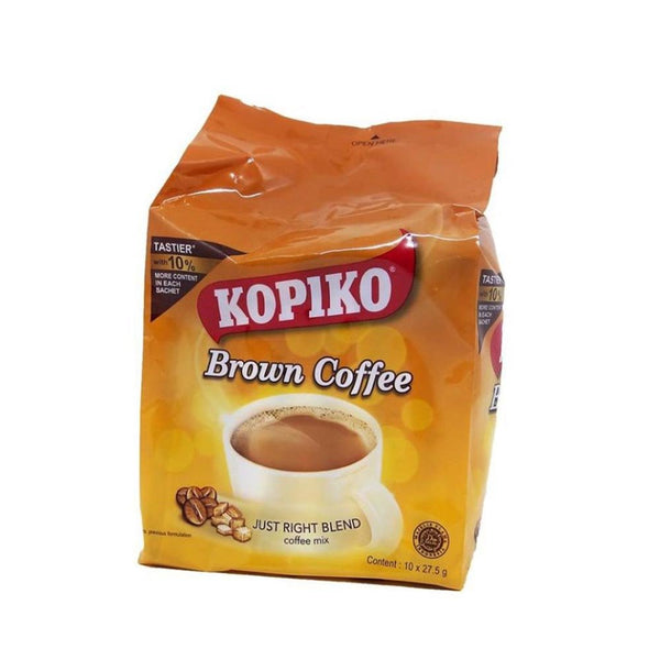 Brown Coffee Instant Coffee from Kopiko 10 Sachets