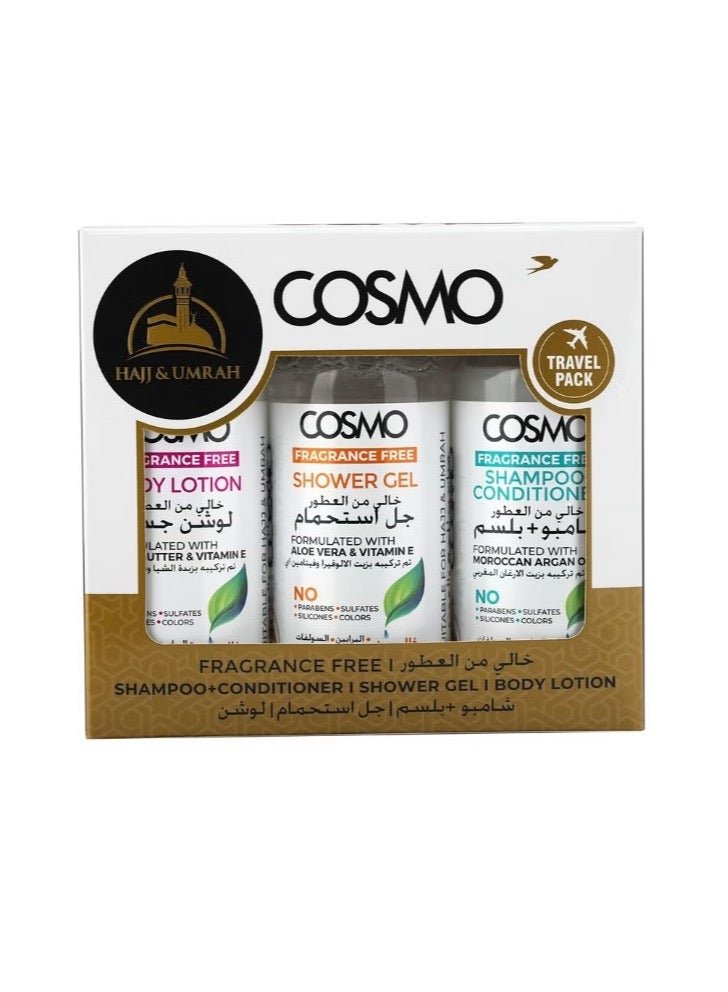 مجموعة COSMO للحج والعمرة  عناية شخصية خالية من العطور