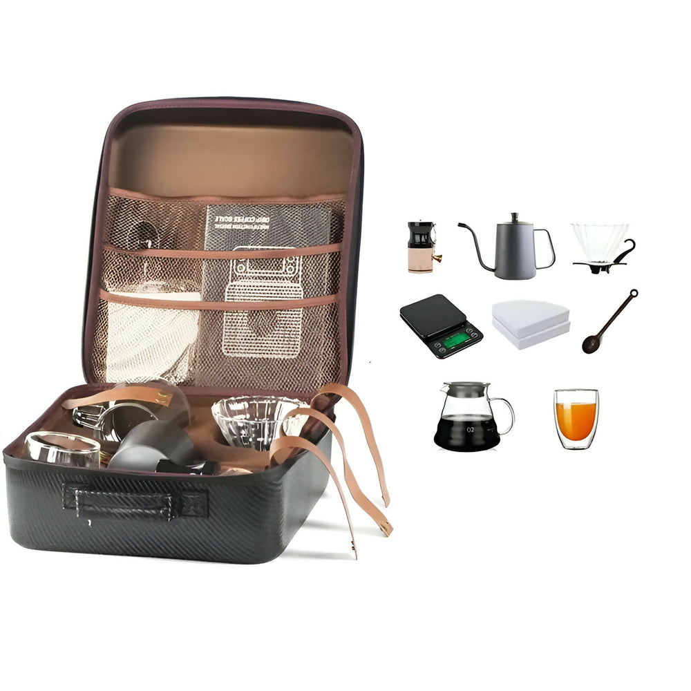 8-piece drip coffee maker kit