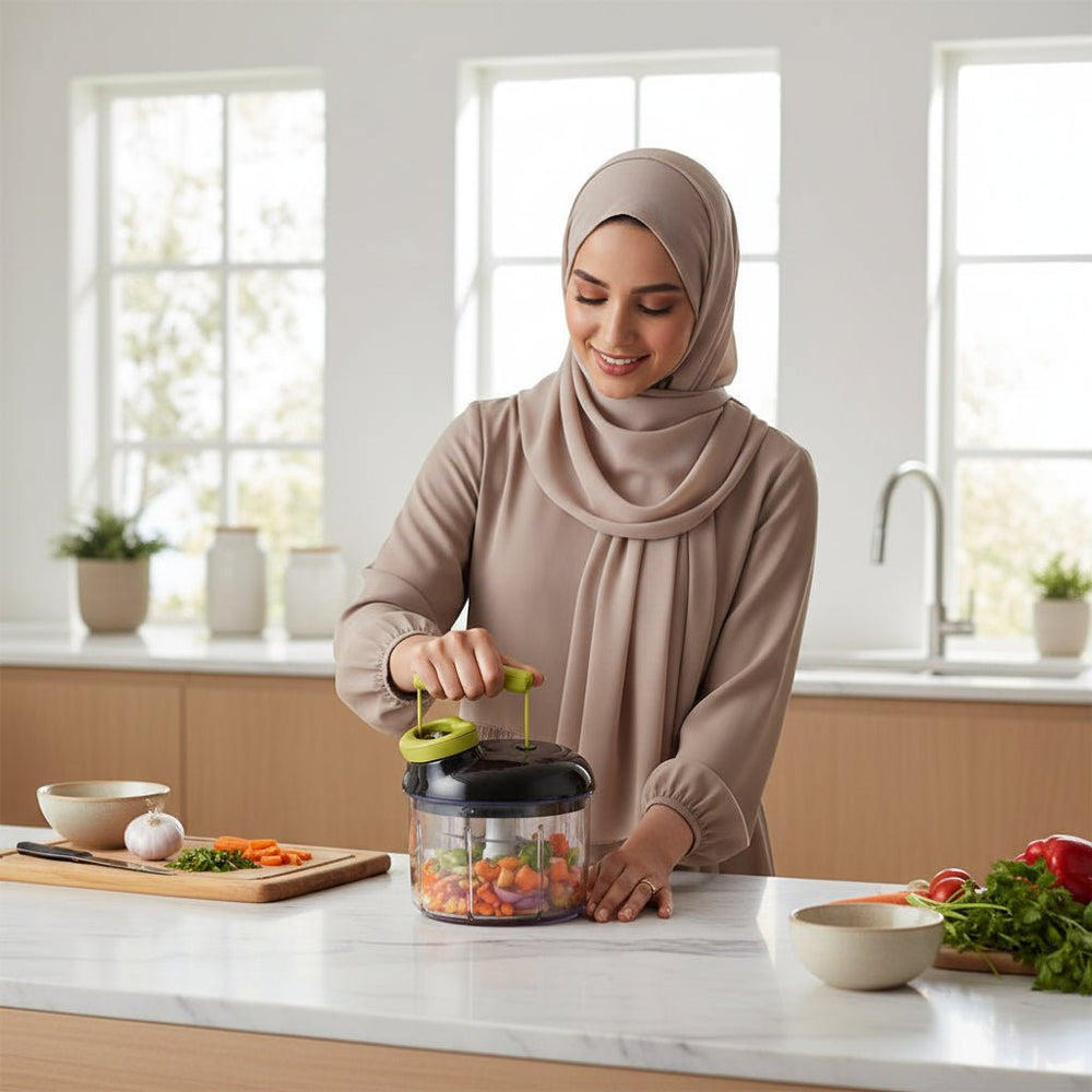 فرامة يدوية لتقطيع الخضار والمكسرات تيفال