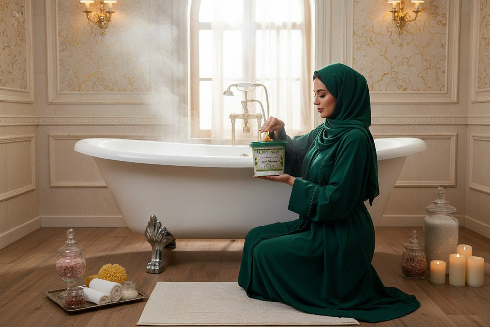 صابون الحمام المغربي بزيت الزيتون موروكان أويل 850 ملي