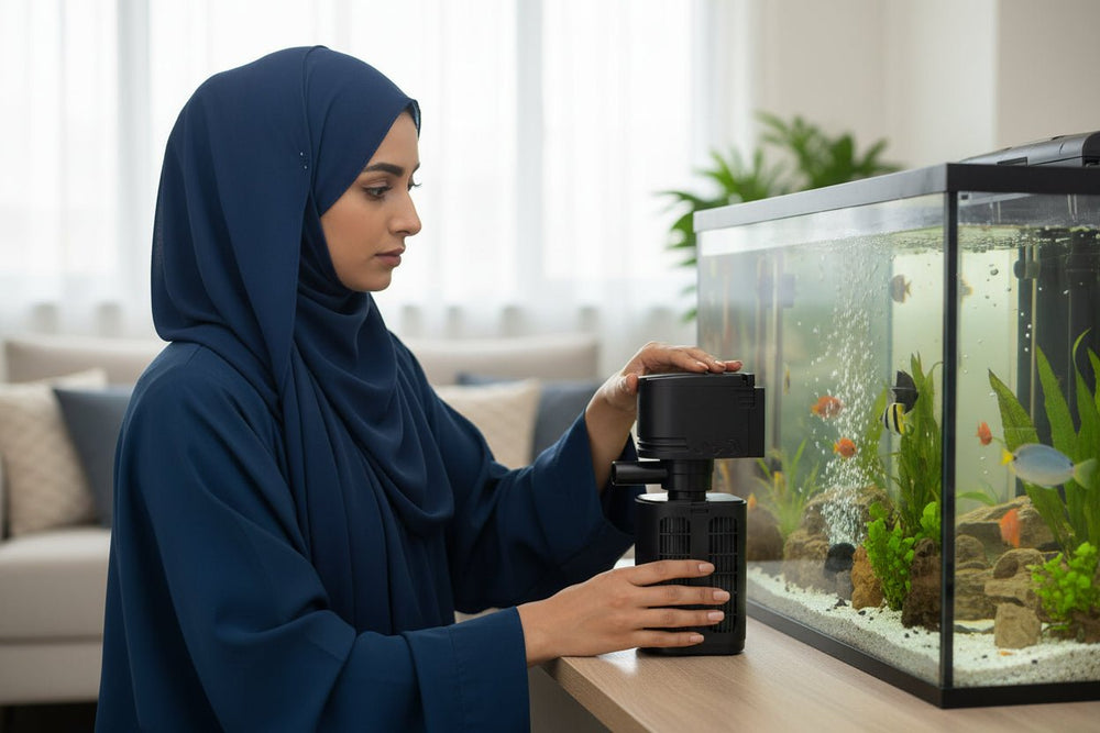 فلتر داخلي لحوض السمك 12 واط