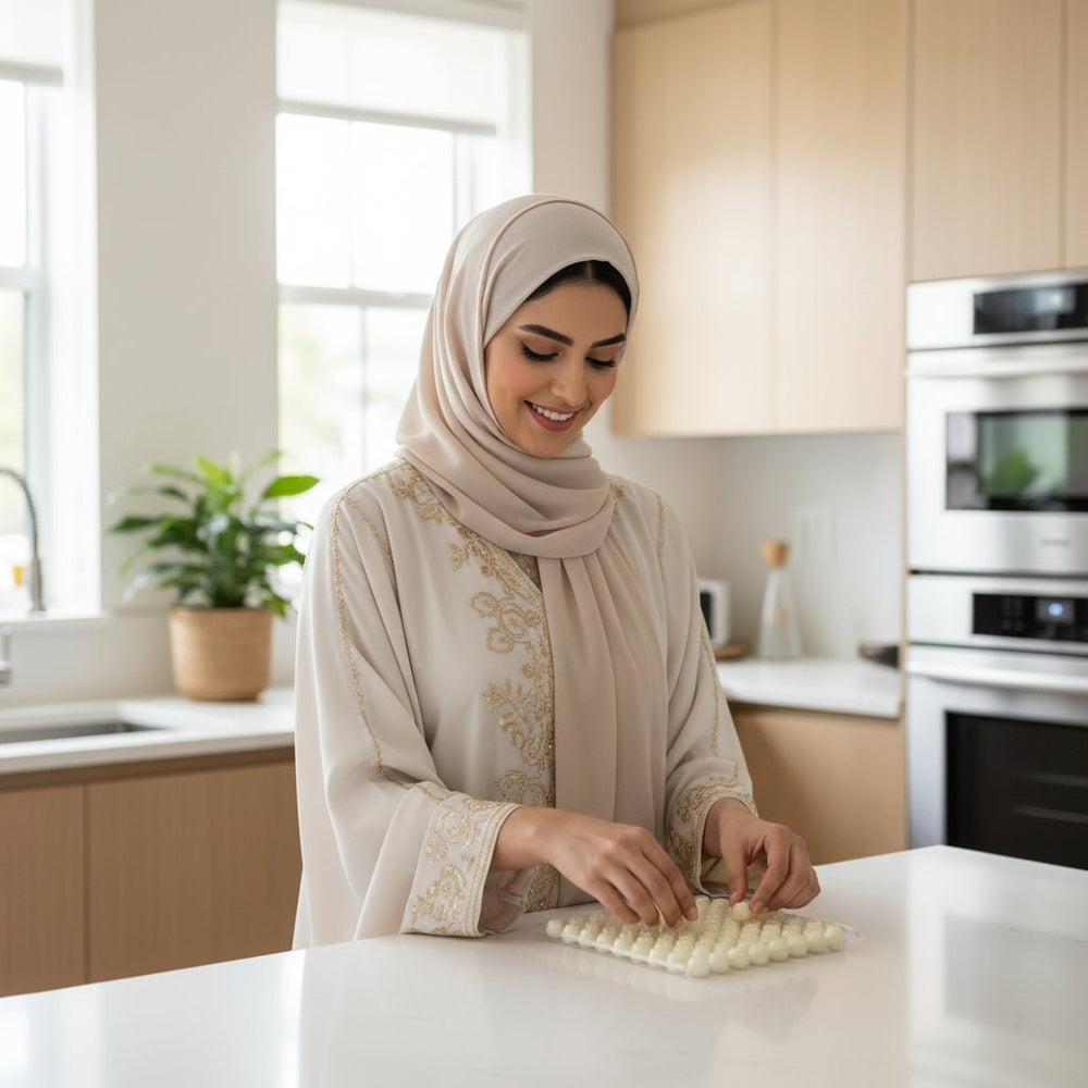 كرات ترافل  شوكولاتة بيضاء مجوفة 1.36 كجم 64قطعة