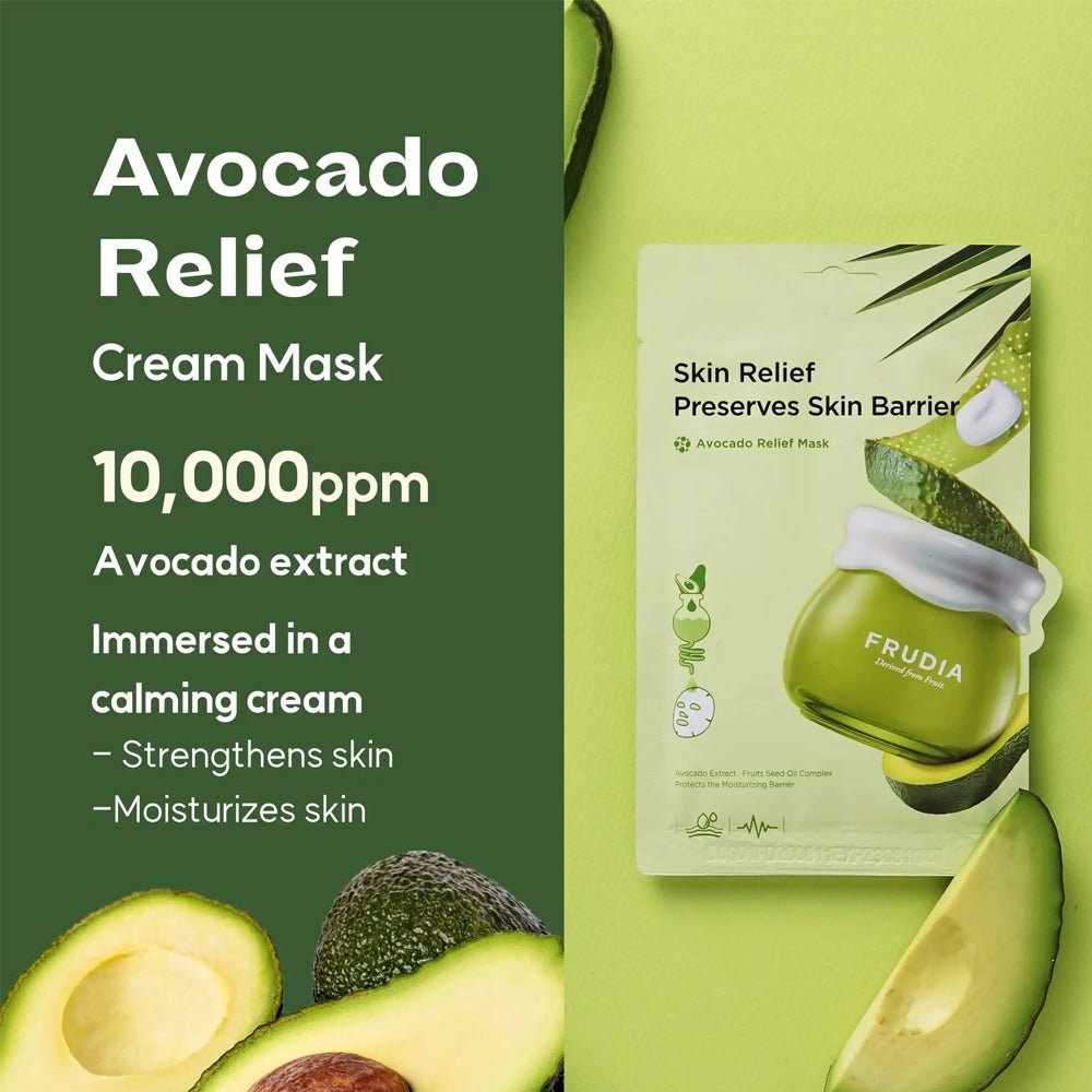 Frudia Avocado Cream Mask 20ml x 10 pieces