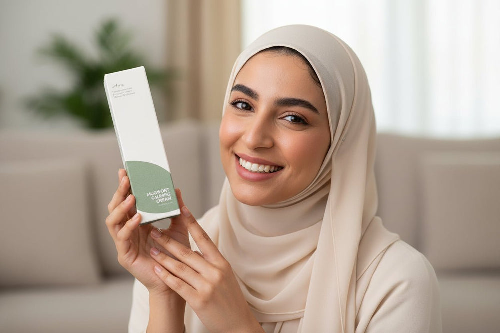 كريم مهدئ للبشرة الحساسة ترطيب وتهدئة بخلاصة الشيح الطبيعي من Isntree