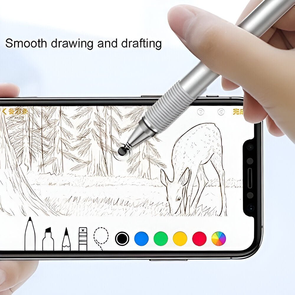 Baseus - 2-in-1 High-Precision Touch Pen for Touch Screens