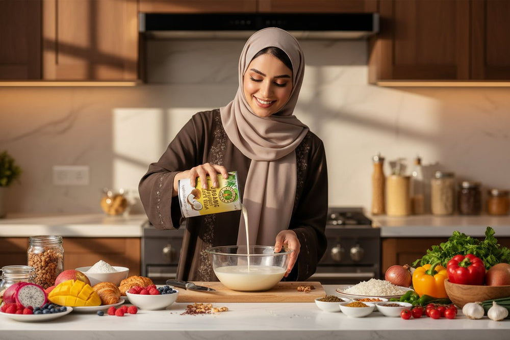 كريمة حليب جوز الهند الكثيفة العضوية 400 مل