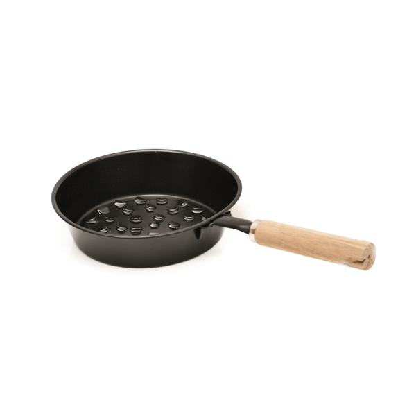 حامل للشواء مع مقبض خشبي 15 سم - أنية المنزل