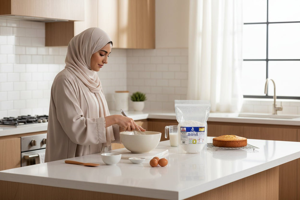 خليط الكيك الأبيض قولد ميدال 1 كيلوجرام