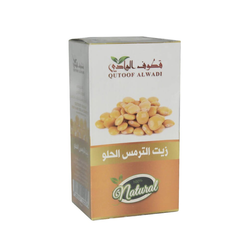 زيت الترمس الحلو للشعر من قطوف الوادي 125 مل 