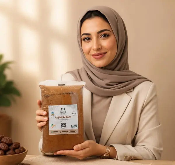 عجينة التمر العضوية من مزرعة بن فالح 1 كيلو