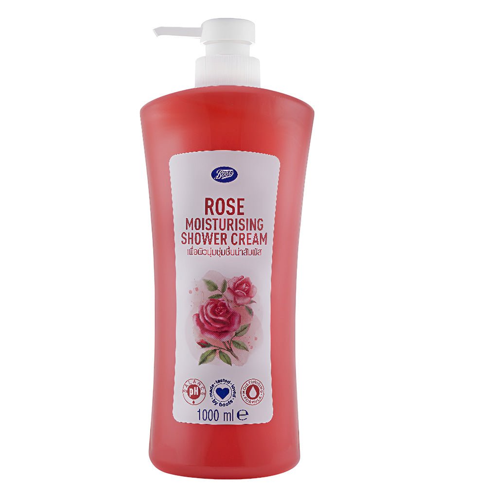 Boots Moisturizing Rose Shower Cream 1000ml
