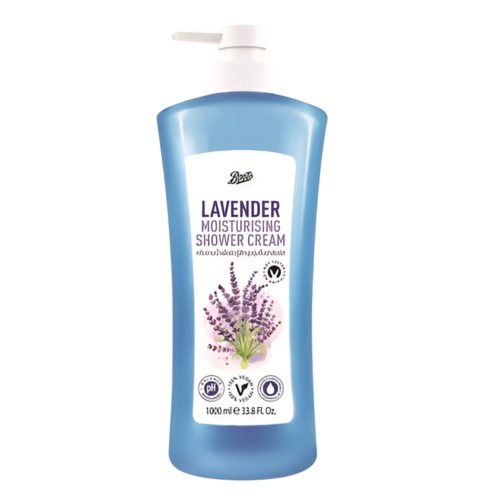 Boots Lavender Moisturizing Shower Cream 1000ml 