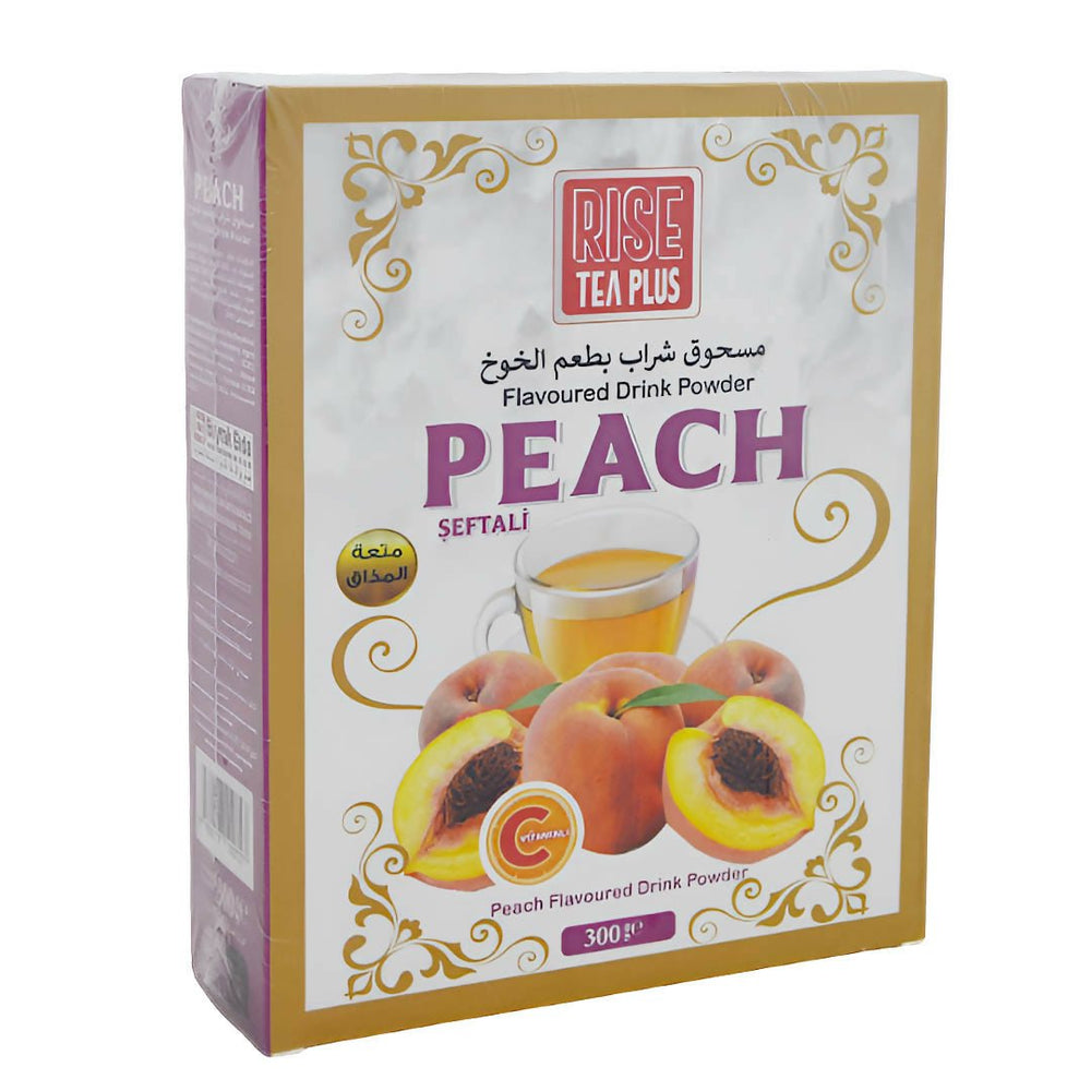 Rise Plus Peach Flavoured Drink Powder - 300g