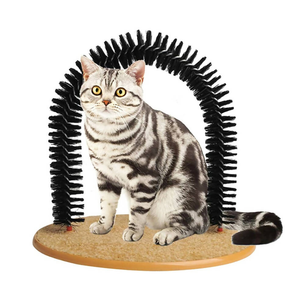 Pet massage corner