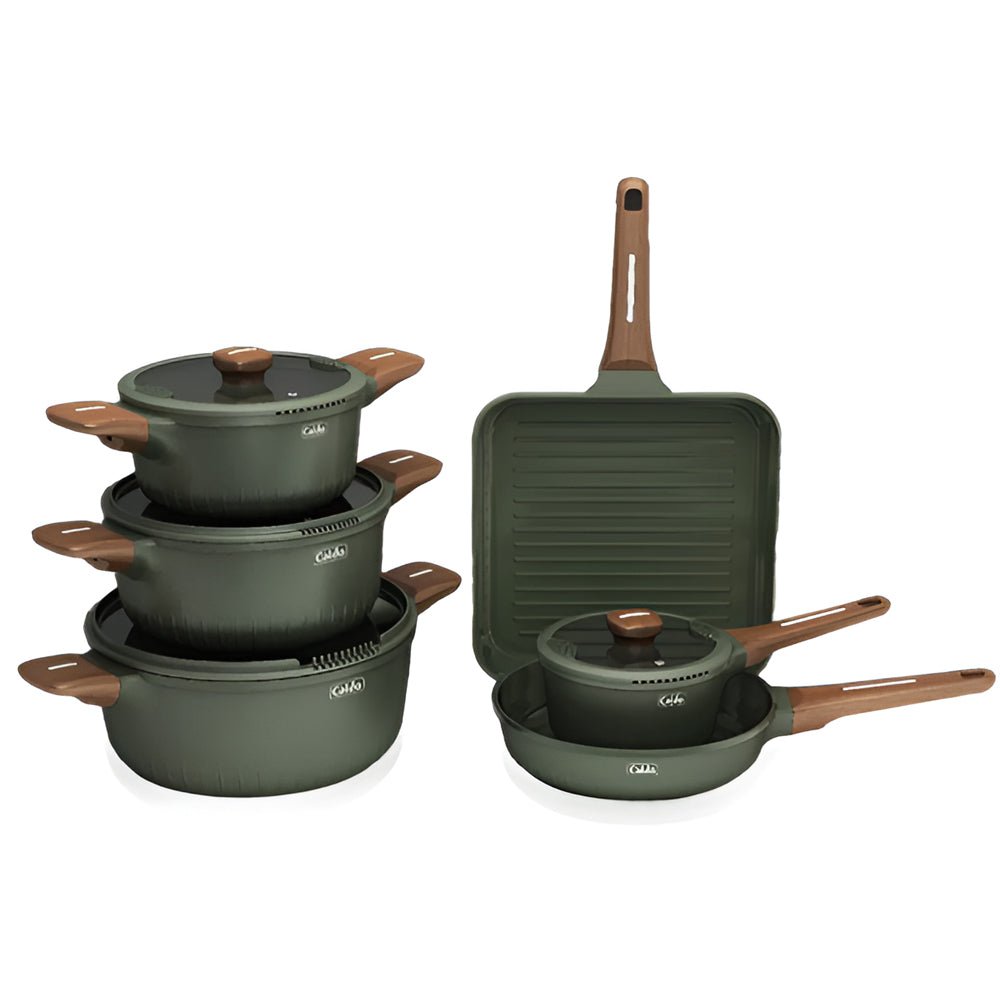 Silampos 8-Piece Stainless Steel Cookware Set