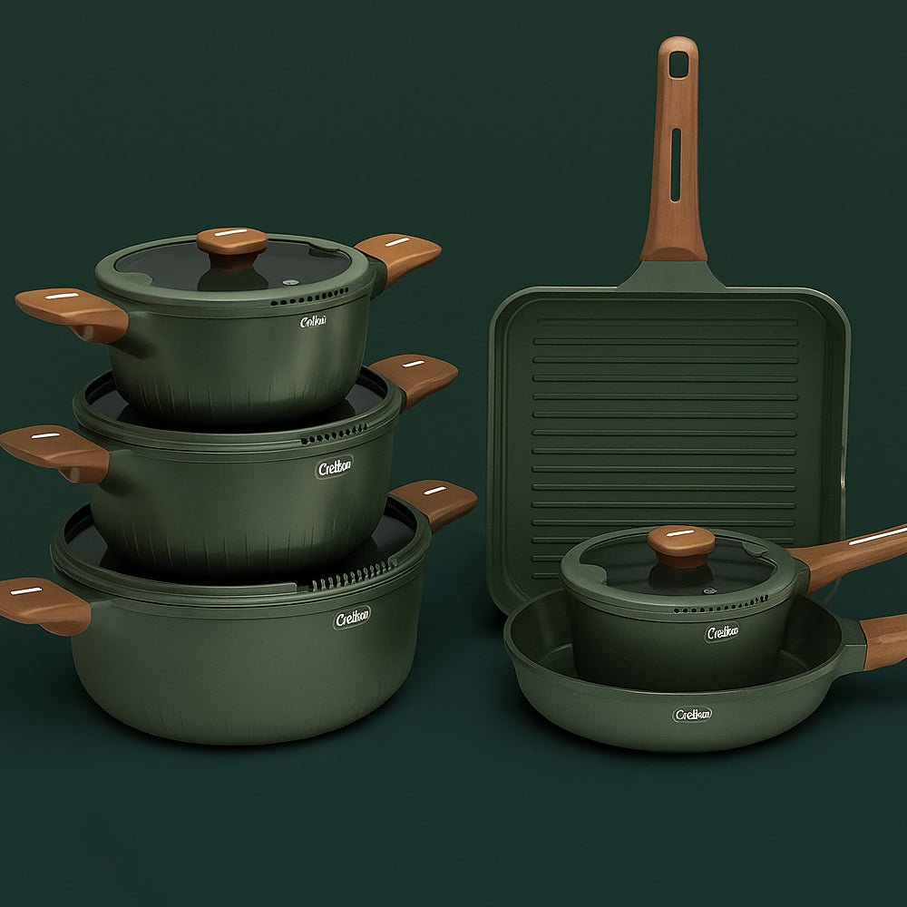 Silampos 8-Piece Stainless Steel Cookware Set