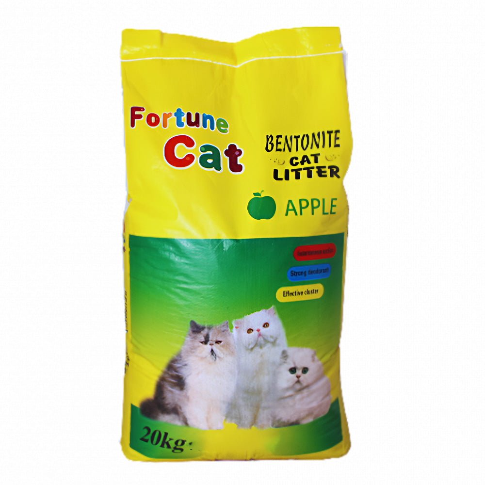 Fortune Cat Bentonite Apple Scent Cat Litter 20 kg 