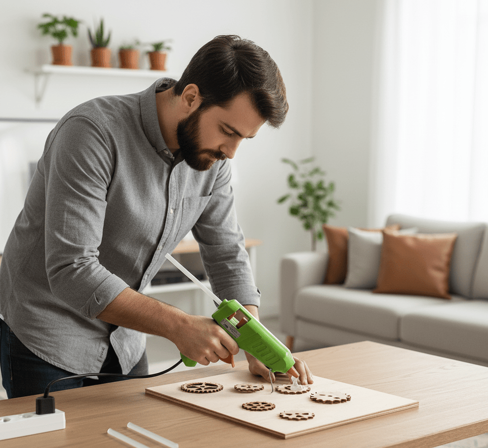 مسدس شمع كهربائي سريع التسخين من لينو موديل LE-0702