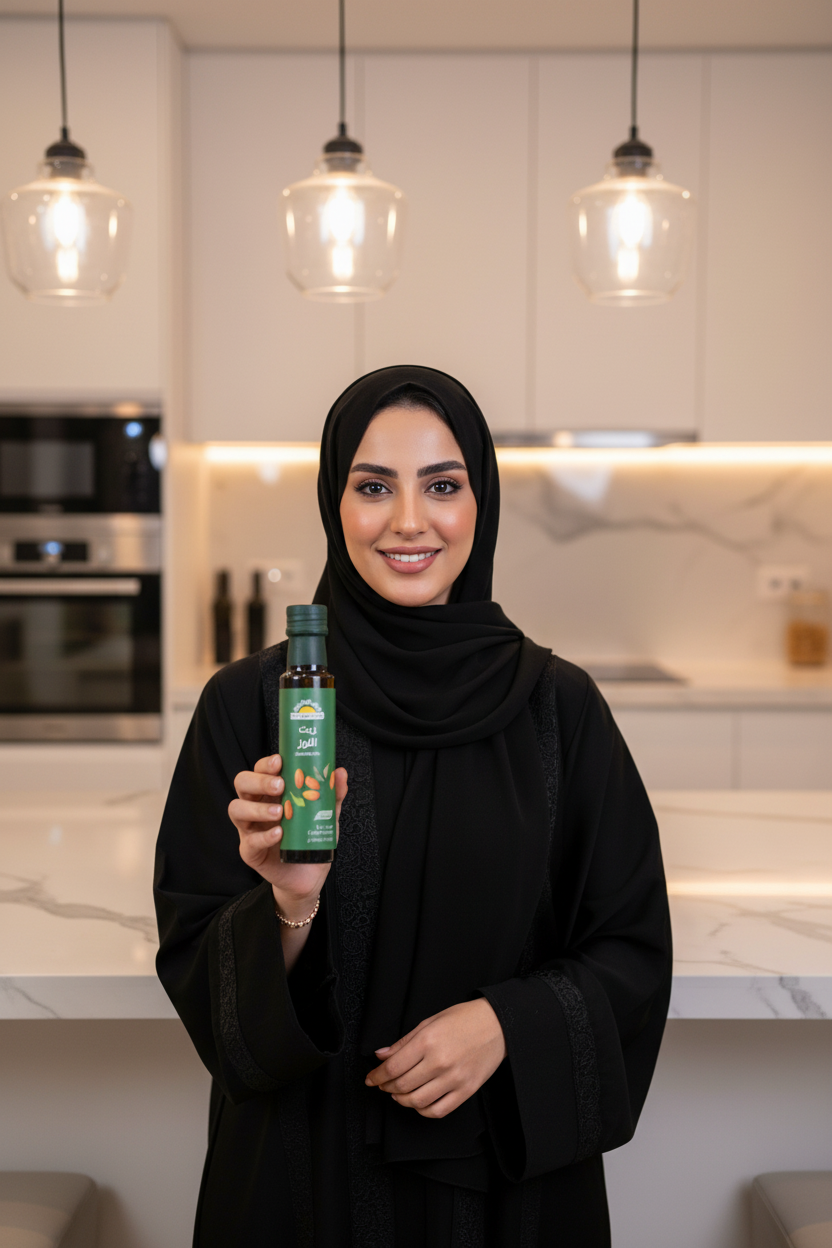 زيت اللوز العضوي المعصور على البارد أرض الطبيعة 100 مل